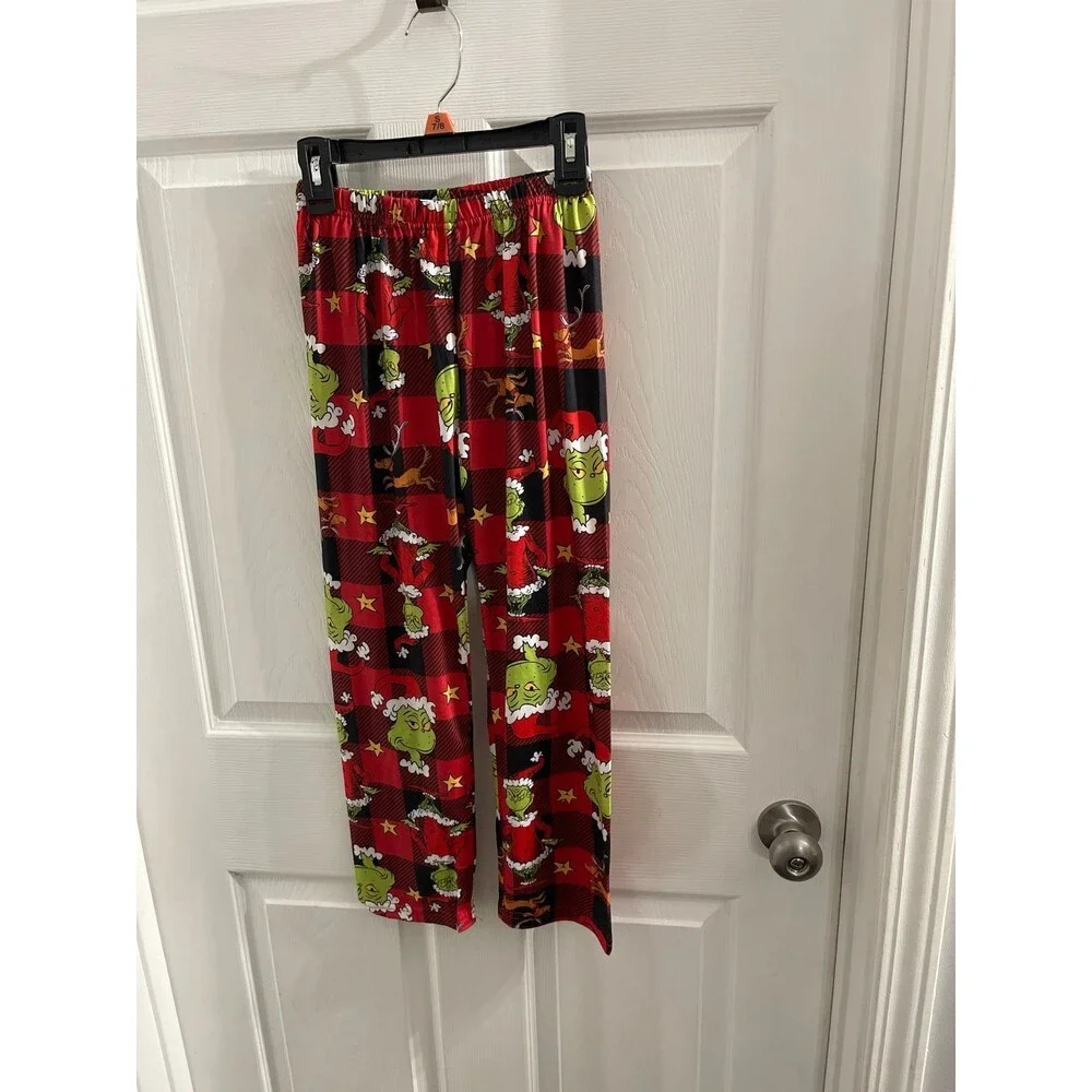 Dr. Seuss The Grinch Pajamas Size 8 New Without Tags